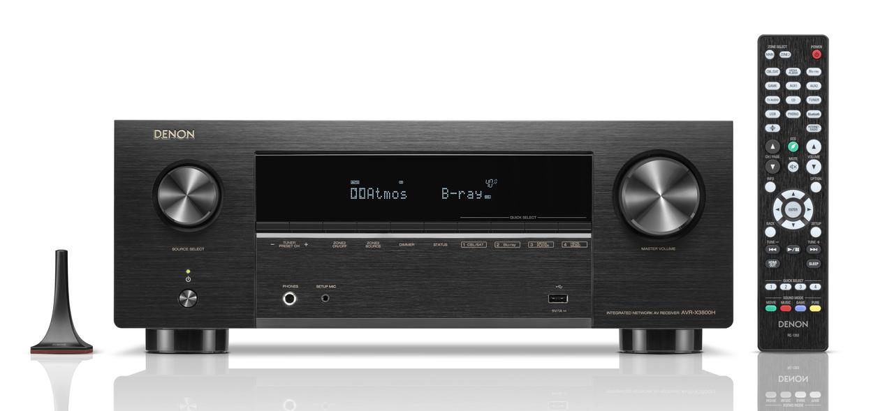 デノン、新AVアンプ「AVR-X580BT」「AVR-X2800H」「AVR-X3800H」3