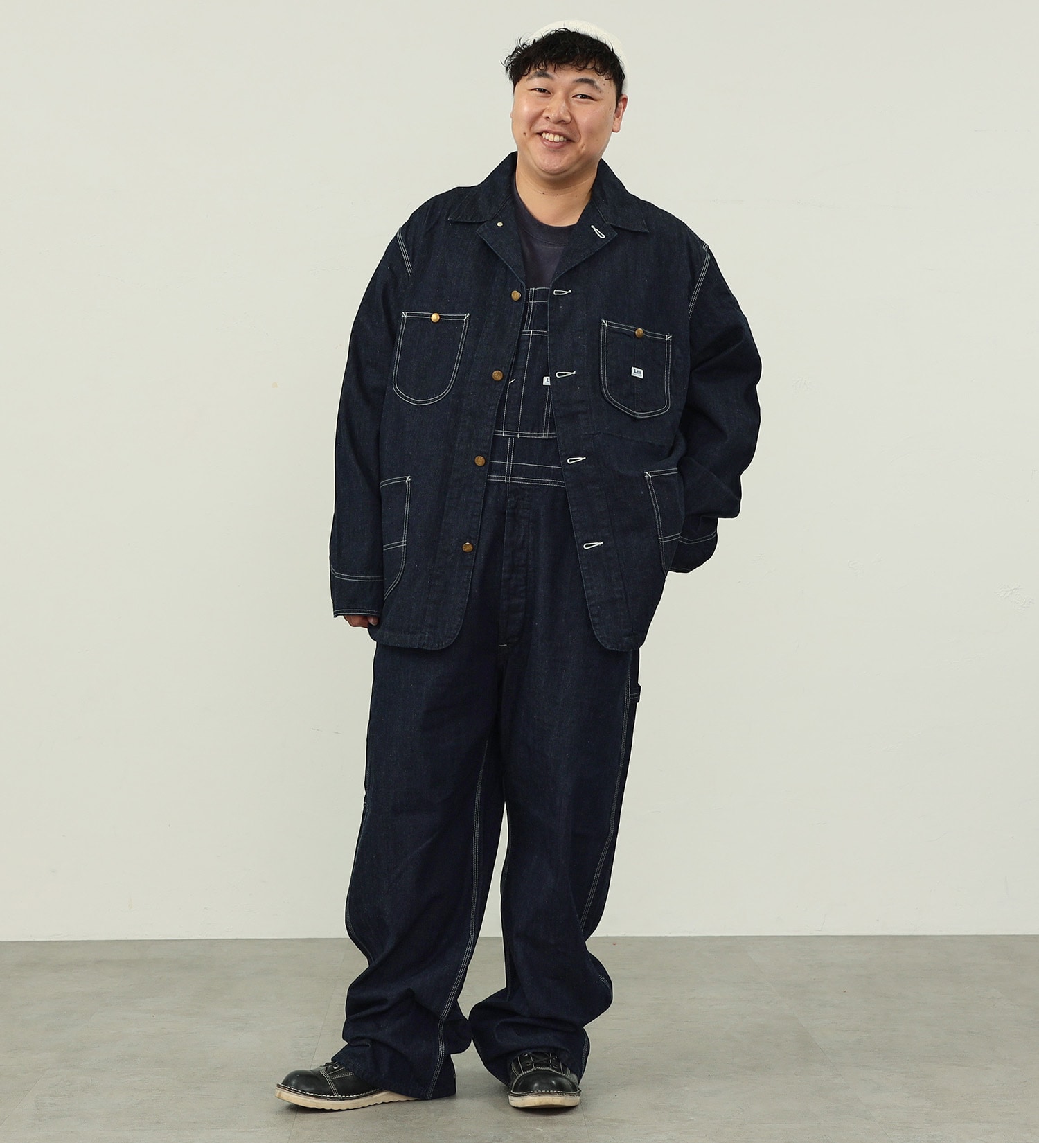 大きいサイズ】DUNGAREES ロコジャケット／カバーオール/デニム