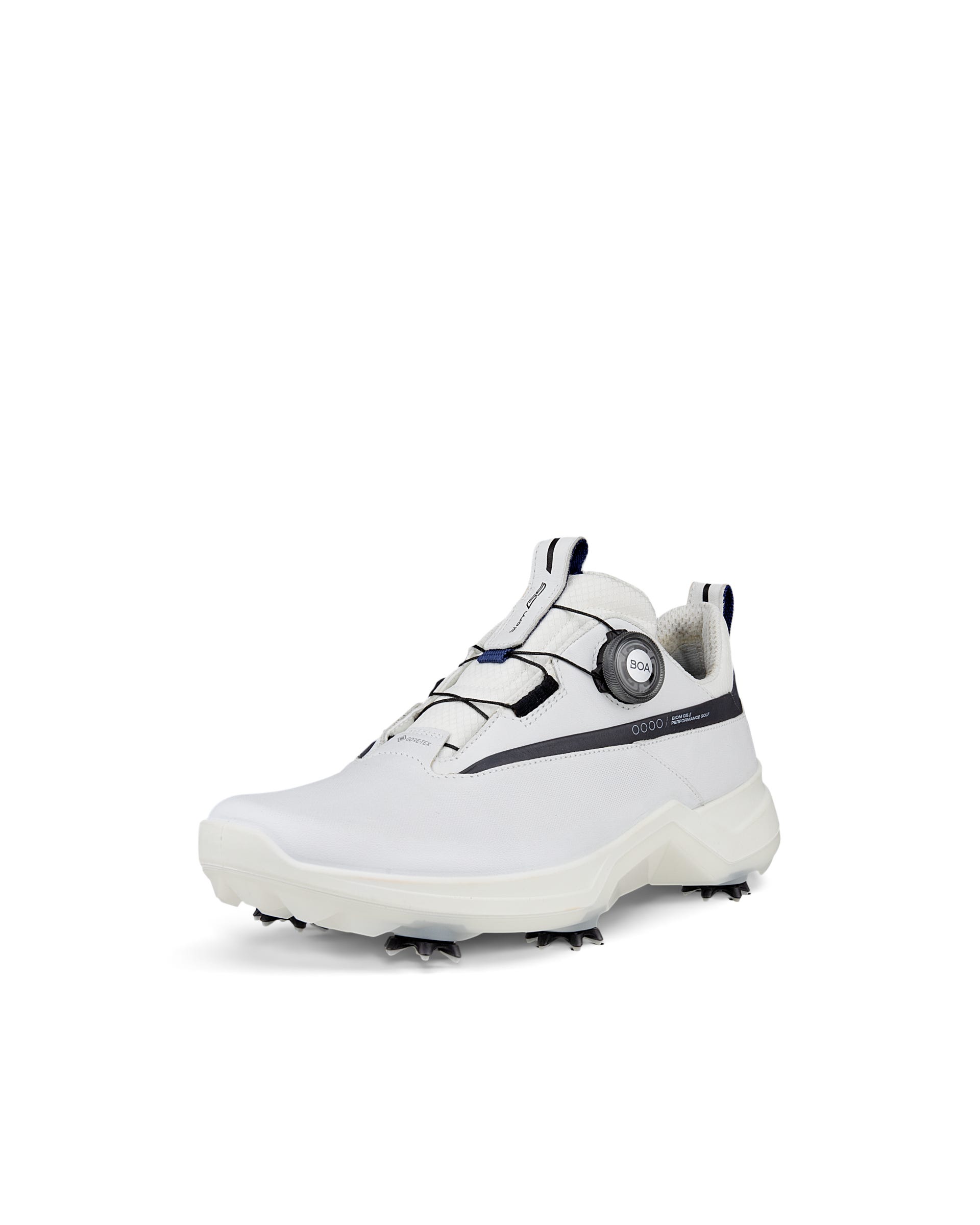 ECCO Golf BIOM G5 BOA メンズ レザーGore-Texゴルフスパイク | ホワイト