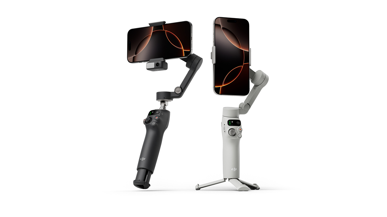 DJI、スマホ用ジンバルOsmo Mobile 7シリーズ発売。被写体を逃さない