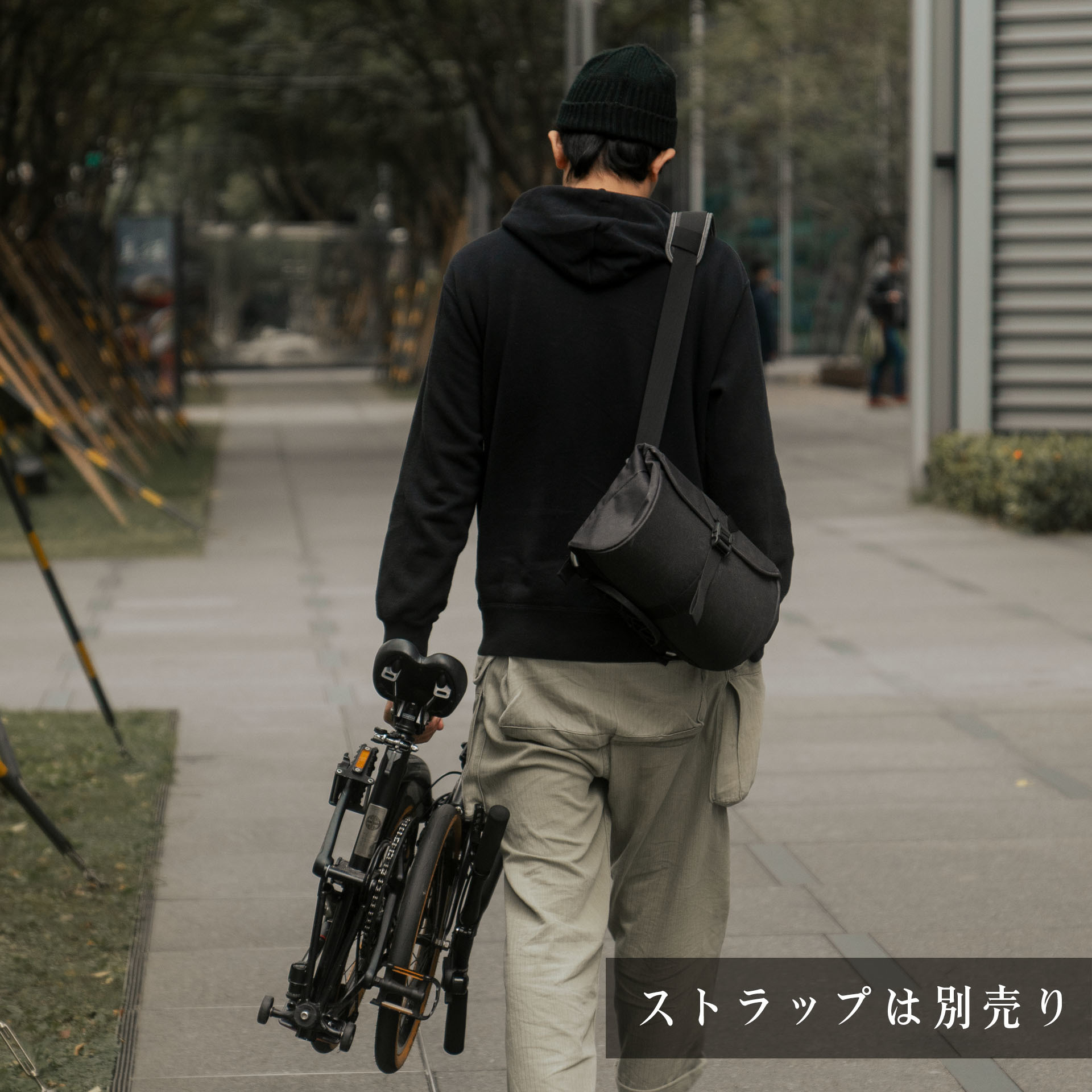 Y-Bag Brompton 用キャリアフレームバッグ 8L（キャリアフレームは