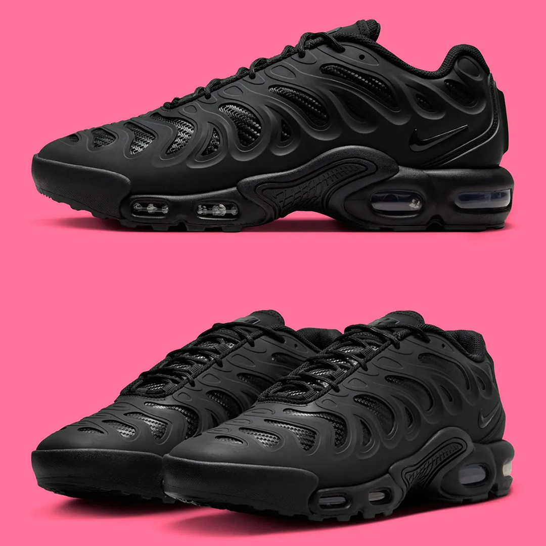 The Nike Air Max Plus Drift Gets the Triple Black Treatment - The