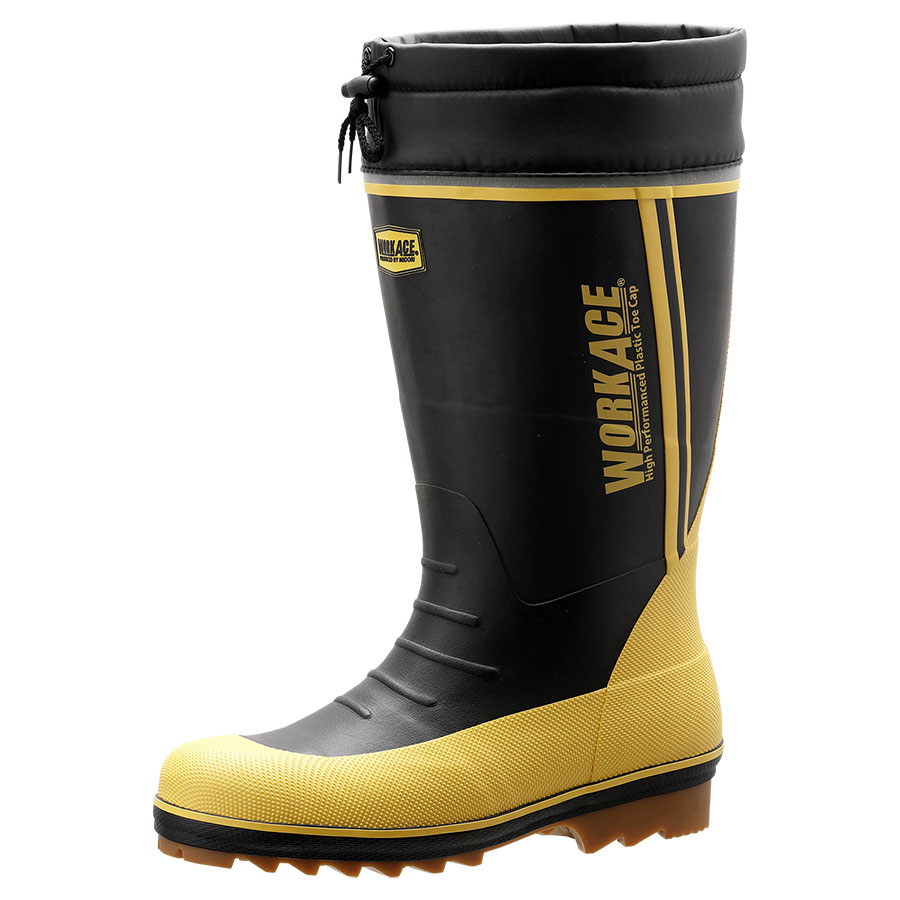 防寒用インナー式安全長靴 ワークエース MPB－810N ブラック