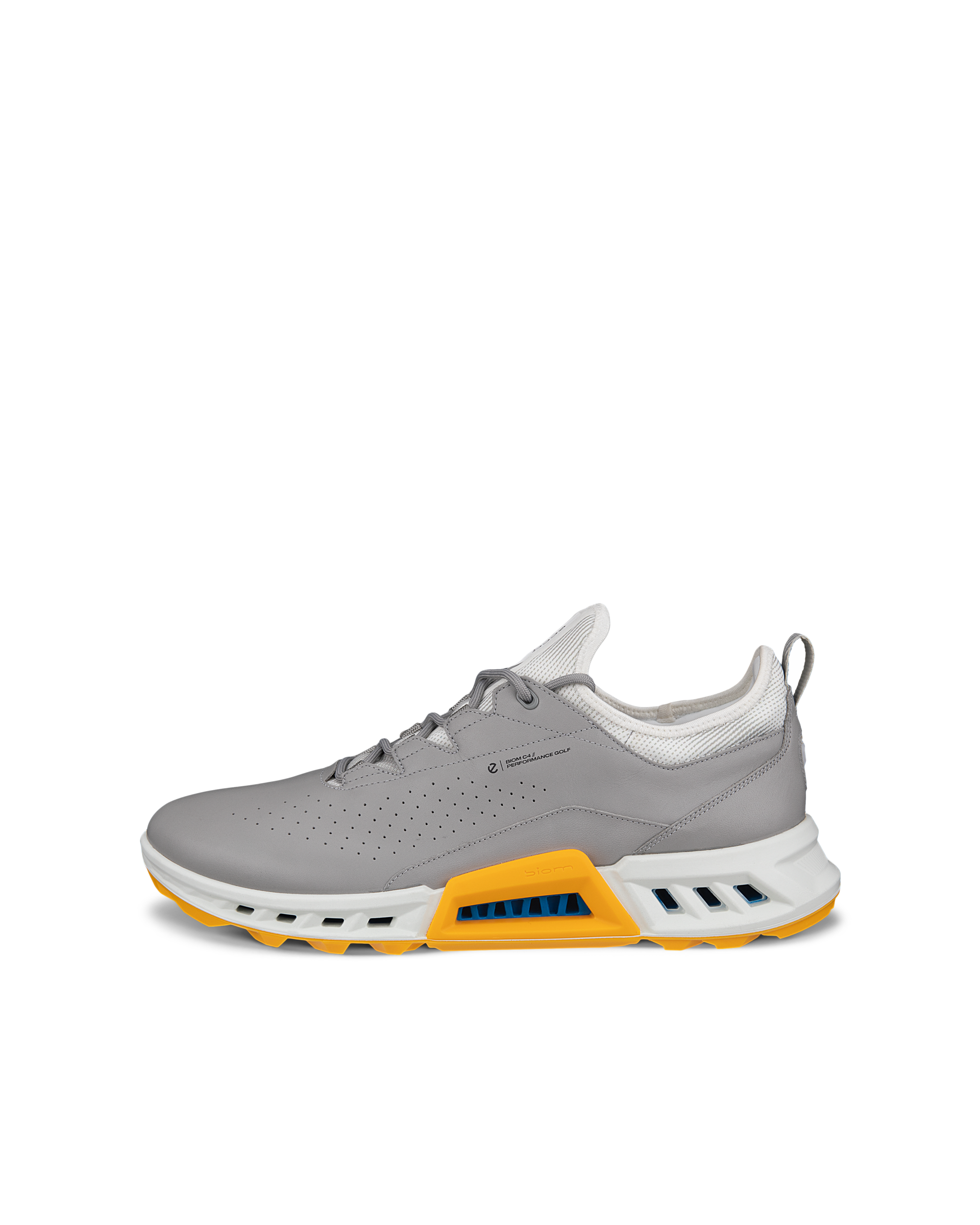 Men's ECCO® Golf Biom C4 Leather Gore-Tex Shoe | Gray