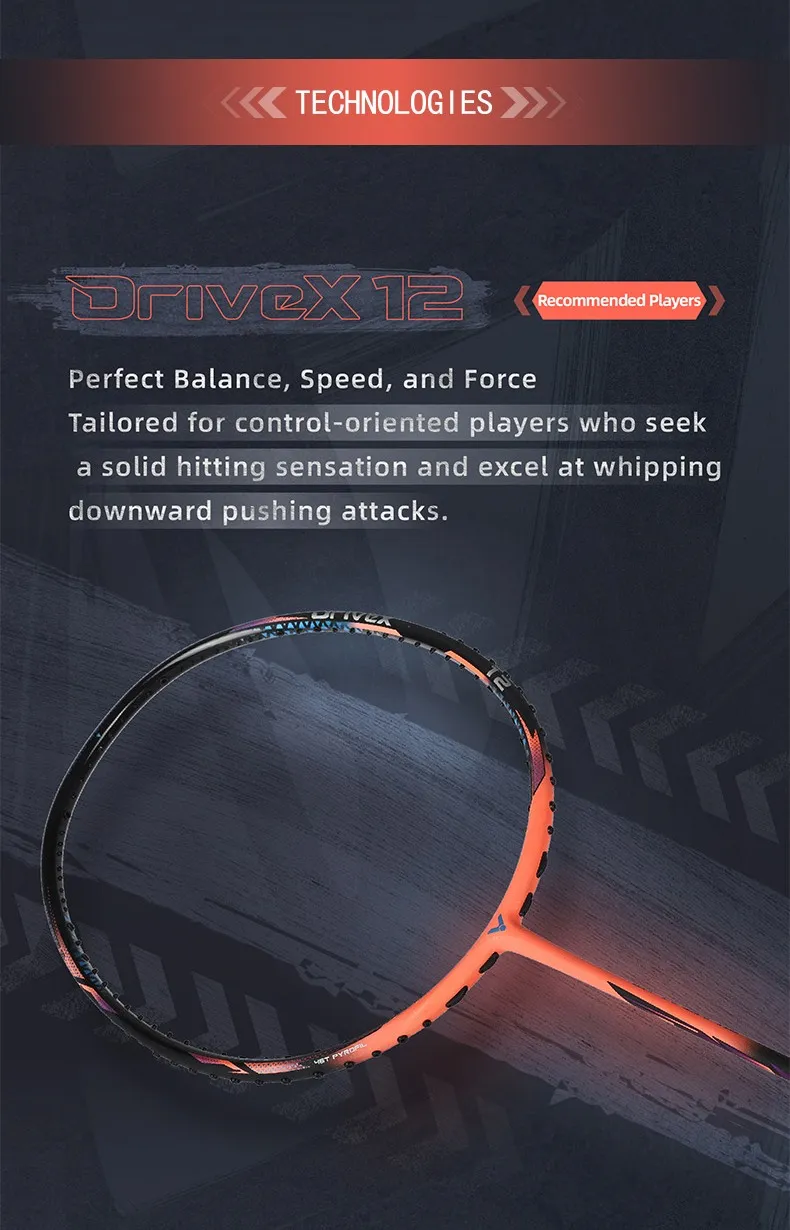DriveX 12 | バドミントン Badminton｜ビクタースポーツ VICTOR Sports