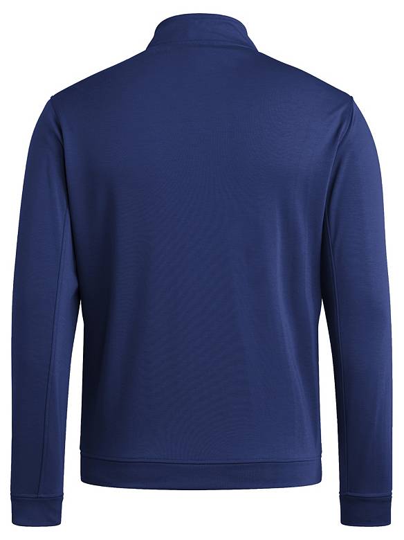 adidas Men's Georgia Tech Yellow Jackets Navy Elevated 1/4 Zip