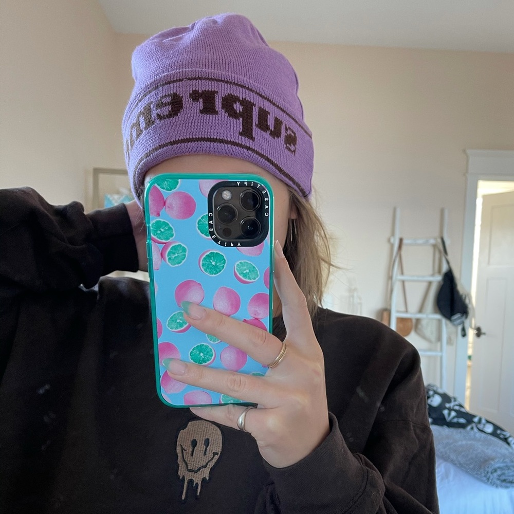 Purple Supreme Beanie - Gem