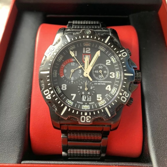 Luminux | Accessories | Luminox Series 836 Black Stainless Steel