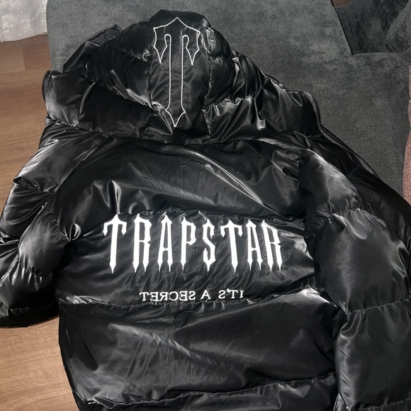 Trapstar | Jackets & Coats | Black Trapstar Puffer Jacket Glossy