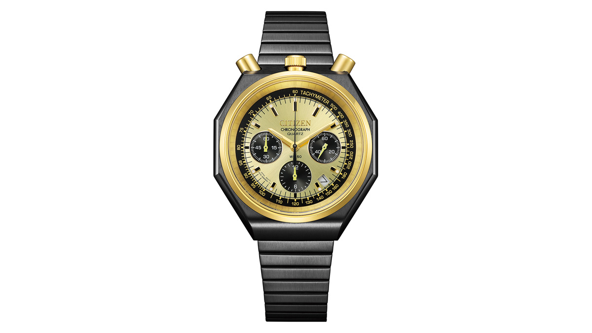 シチズンの傑作ウォッチ「ツノクロノ」の多角形モデルが現代的アレンジ