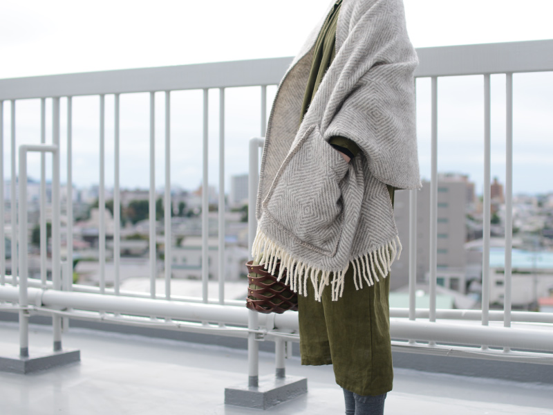 ラプアンカンクリ ／ ポケット付きウールショールの人気＆おすすめ