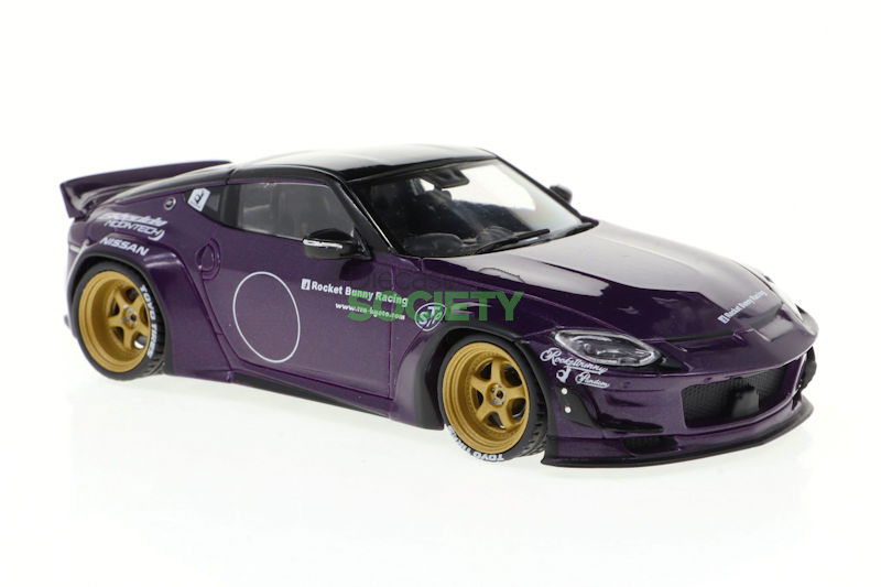 S4315502 Nissan 400Z PANDEM (RZ34) - Purple • DiecastSociety.com