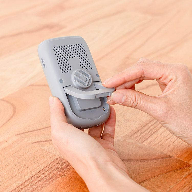 テレビで紹介】日傘クリップファン扇風機｜LCAF008