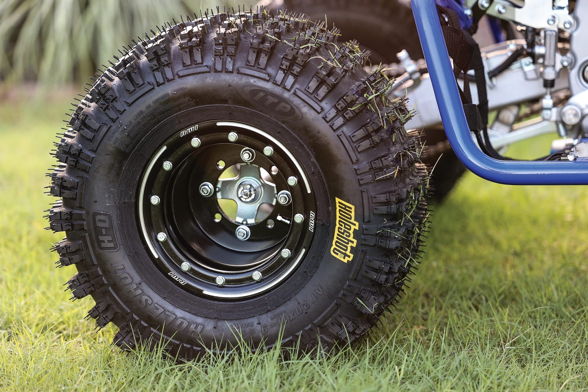 na】サンドタイヤYFZ450R YFM250RYFM350R DWT G3 Black Beadlock Front