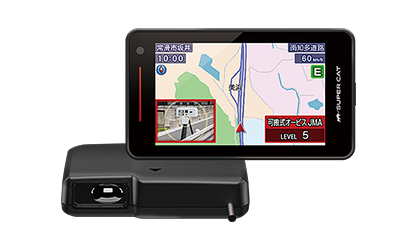 2023年秋版地図搭載モデル】YK-3000 レーザー&レーダー探知機