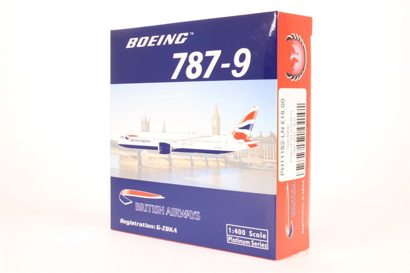 Phoenix Models PH11182 Boeing 787-9 British Airways G-ZBKA - Hattons