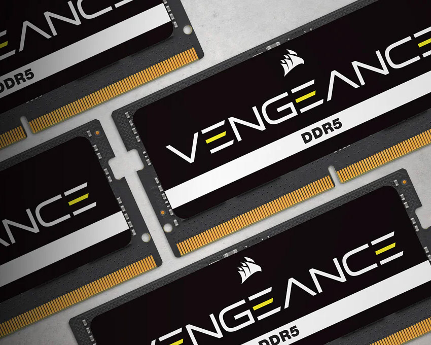 Corsair Vengeance 64GB Kit (2x32GB) DDR5-4800 C40 SO-DIMM | PLE