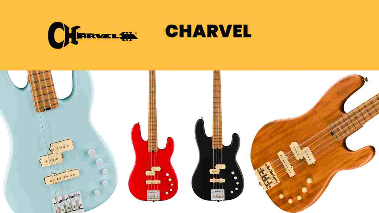 Charvel(シャーベル)Pro-Modシリーズより、PJレイアウトのSan Dimas