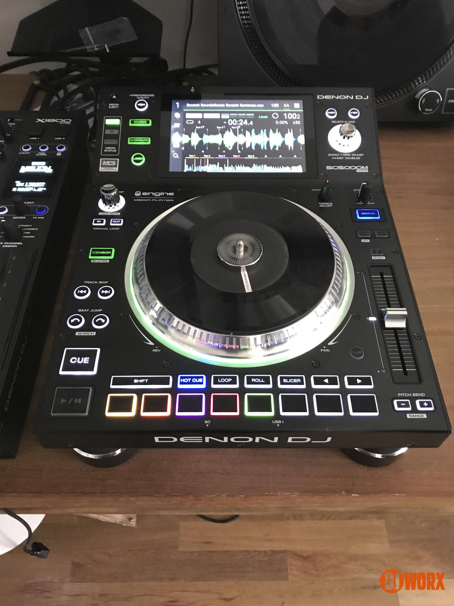 EXCLUSIVE FIRST LOOK: Motorised Denon DJ SC5000M Prime
