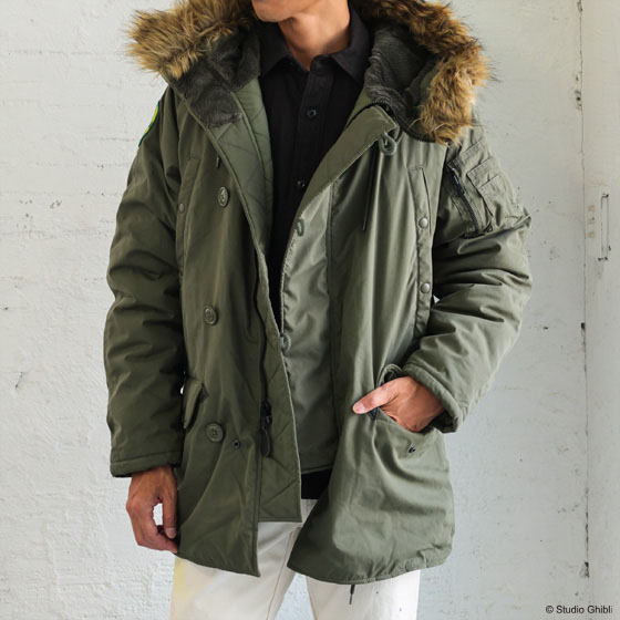 新商品】魔女の宅急便 MA-1ジャケット FLY！、 紅の豚 N3Bフライト