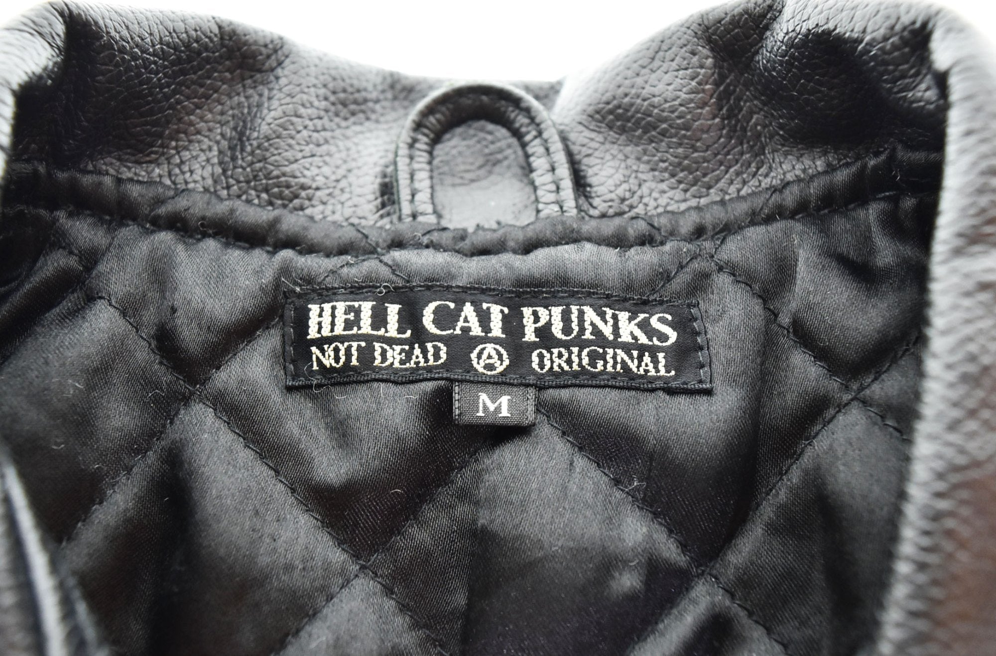 ヘルキャットパンクス HELLCATPUNKS ダブルライダースジャケット 牛革