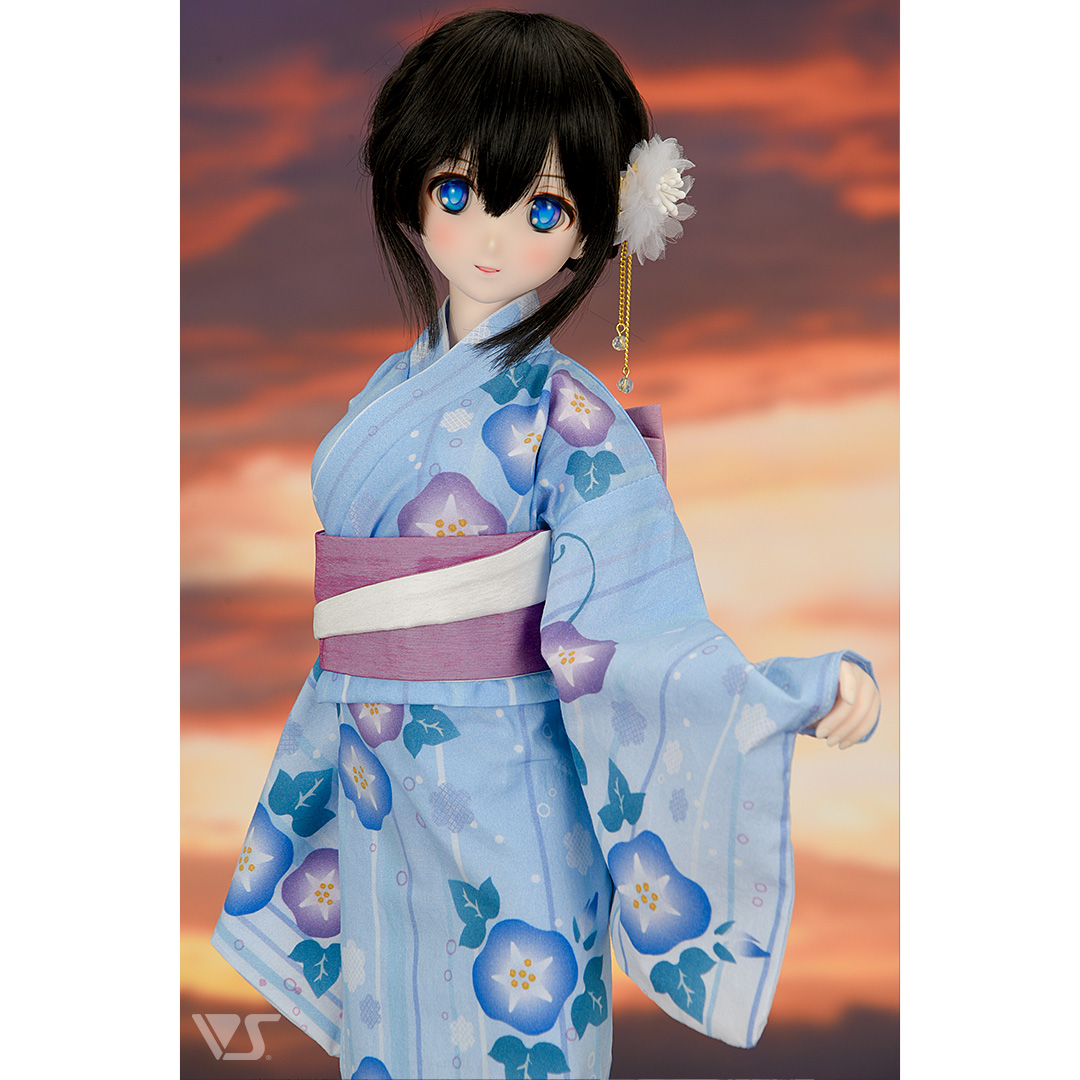 朝顔浴衣セット（ミズイロ） | ボークス公式 ドルフィーオンラインストア