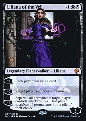 DMU)Liliana of the Veil(年度入)(F)/ヴェールのリリアナ | (FOIL)神話