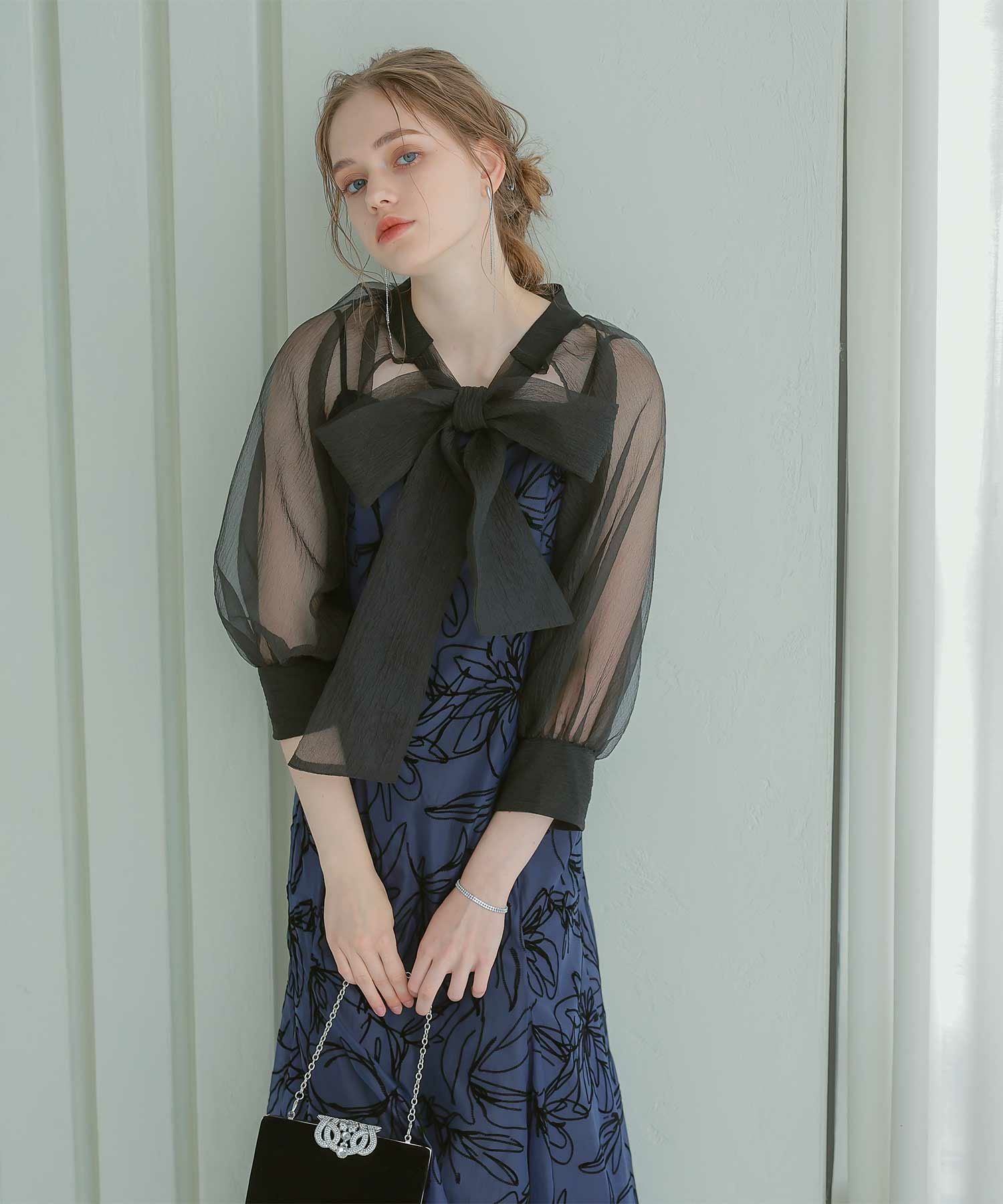 ボウタイボレロセットドレス|DorryDoll