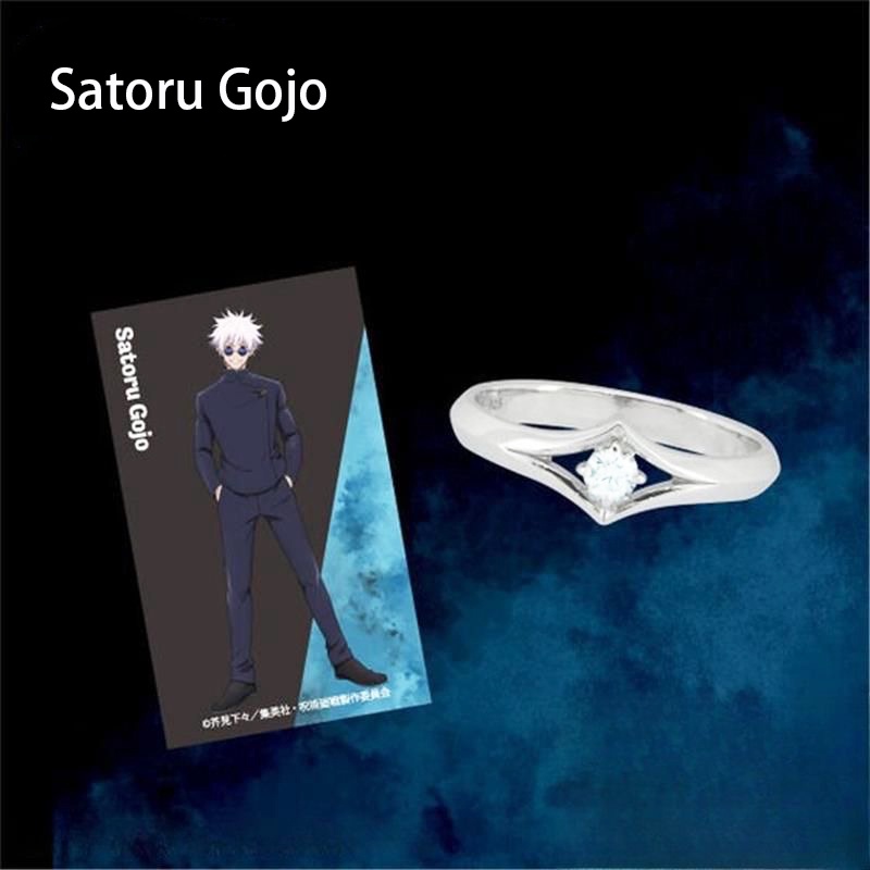 Anime Jujutsu Kaisen Rings Satoru Gojo Geto Suguru Fushiguro Toji
