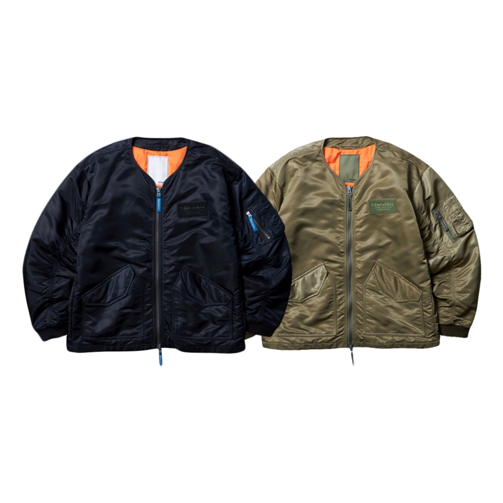 Undergarden}-LIBERAIDERS 23F/W COLLARLESS FLIGHT JACKET | 蝦皮購物