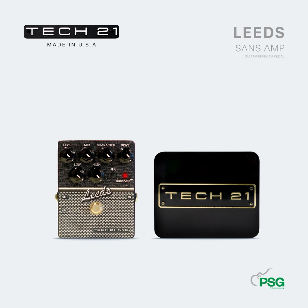 TECH 21 : LEEDS SANSAMP GUITAR EFFECTS PEDAL | Shopee Thailand