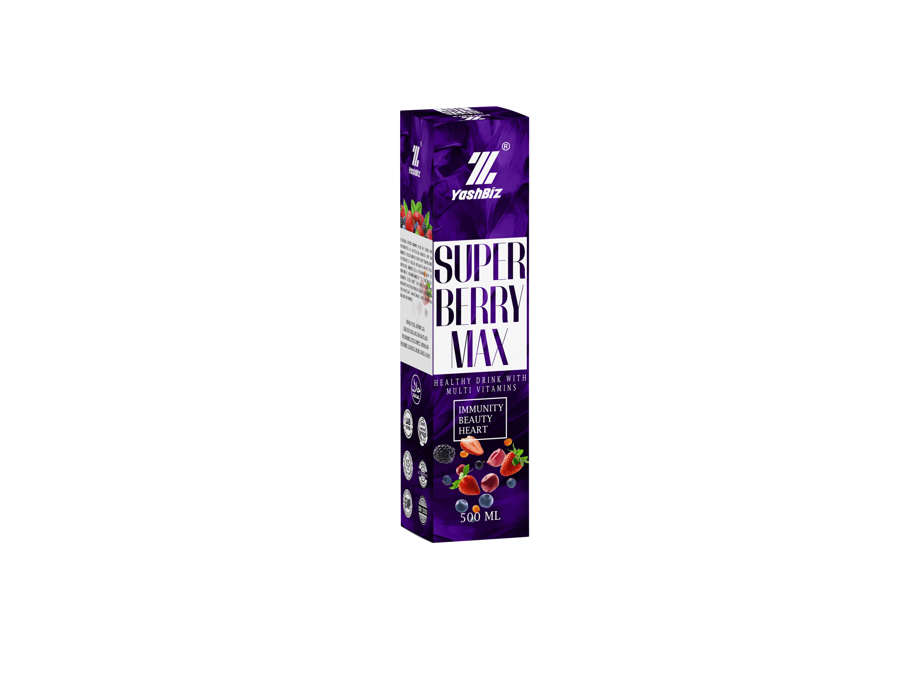 SUPPER BERRY MAX 500ml - Premium Quality Juice