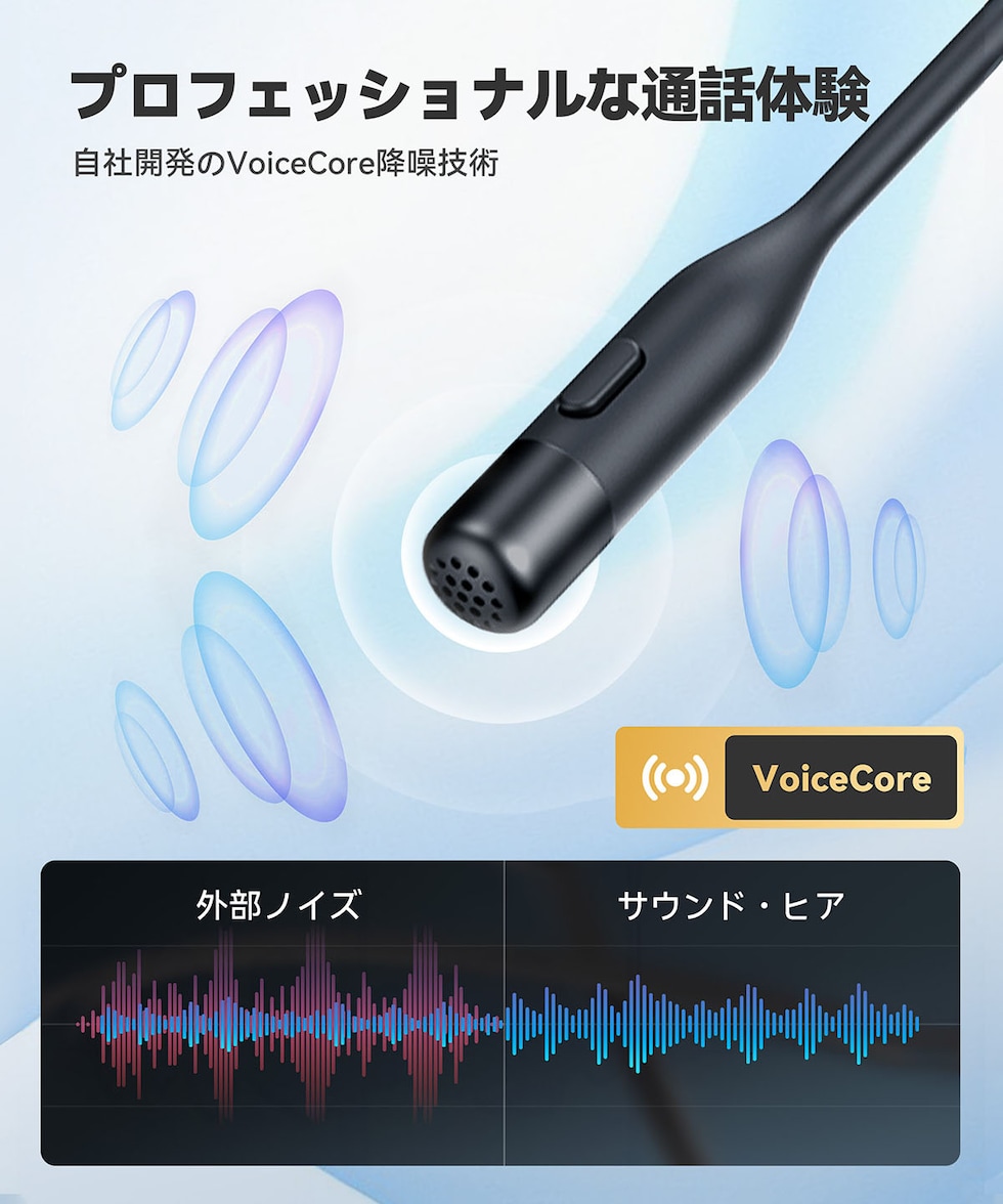 dショッピング |ワイヤレスイヤホン オープンイヤー 耳を塞がない