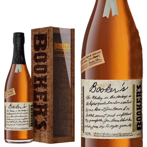 dショッピング |【木箱 正規品】ブッカーズ バレル バーボン 2025年