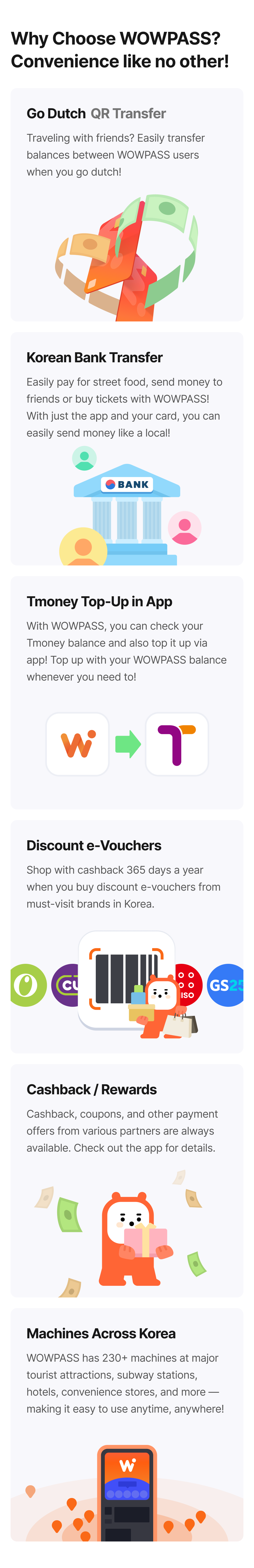 WOWPASS: Prepaid Card for Cashless Payment in Korea - Seoul PASS