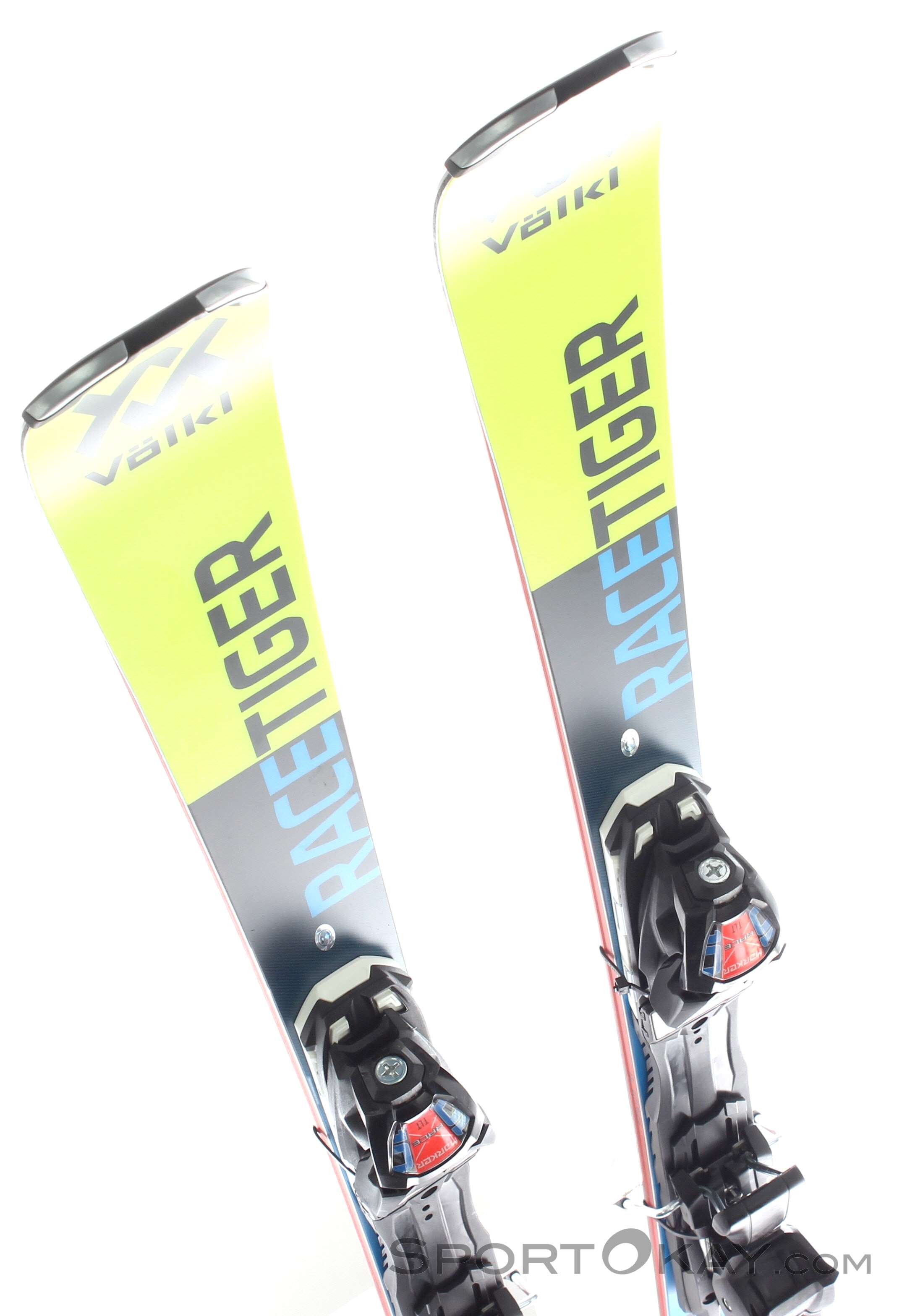 Völkl Racetiger Speedwall SL R + Race 10 Youth Ski Set 2018