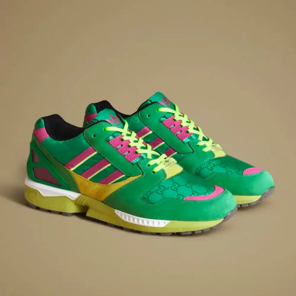 Gucci x adidas ZX8000 Green Masculino - Droper