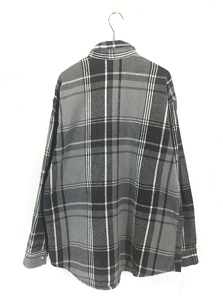 古着 80s USA製 St John's Bay BIG MAC 好配色 モノトーン チェック