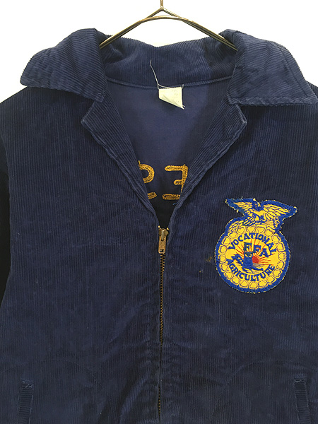 古着 60-70s 「MINNESOTA」 豪華 チェーン 太畝 コーデュロイ FFA