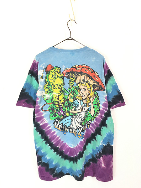 古着 10s Alice in Wonderland 不思議の国のアリス 「We're All Mad