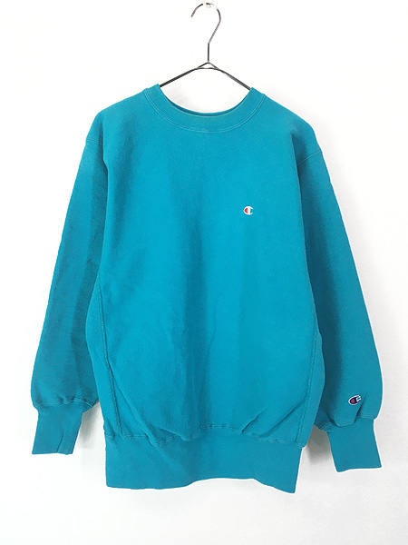 古着 90s USA製 Champion Reverse Weave ワンポイント リバース