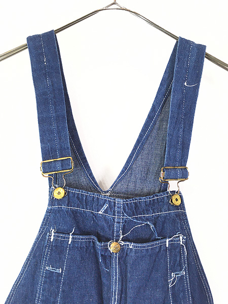 古着 60s Sweet Orr スペードボタン 濃紺 インディゴ デニム ワーク