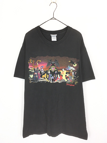 古着 00s Disney Villains 超豪華 ヴィランズ Tシャツ L 古着 - 古着