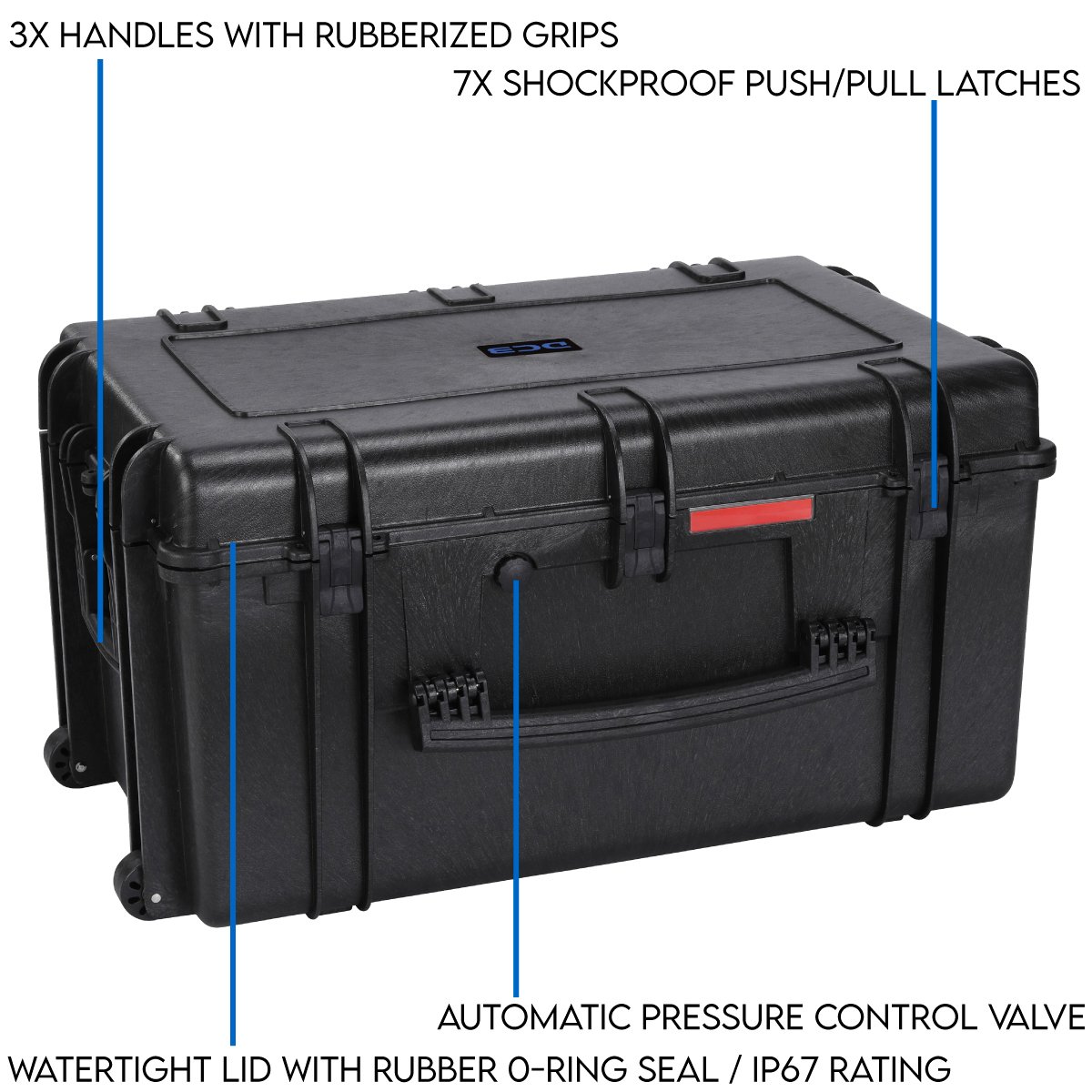 DCB Element 8505F Waterproof Utility Case With Foam Insert - Draco