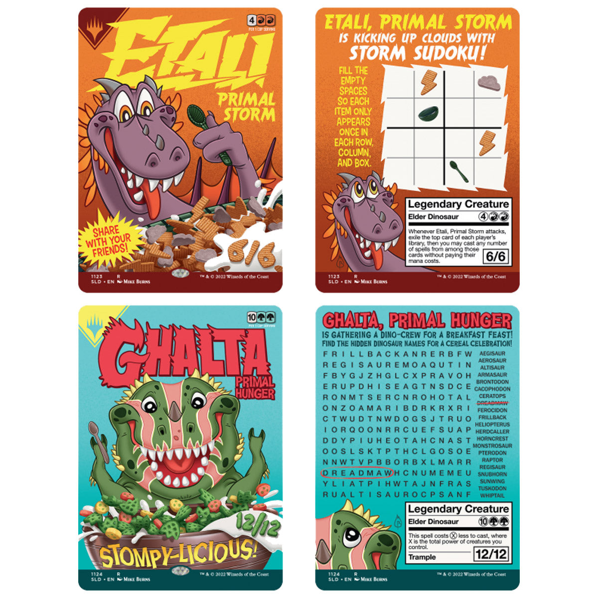 Magic The Gathering Secret Lair: Just Add Milk – Dragon Divide