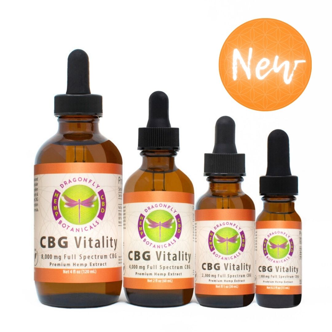 CBG Vitality Full Spectrum | Dragonfly Botanicals