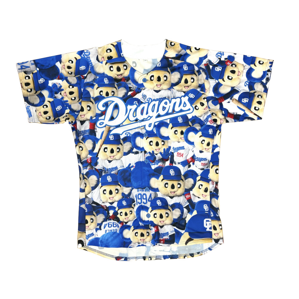中日ドラゴンズ『ドアラまみれユニホーム』が登場！！！ | ドラ要素