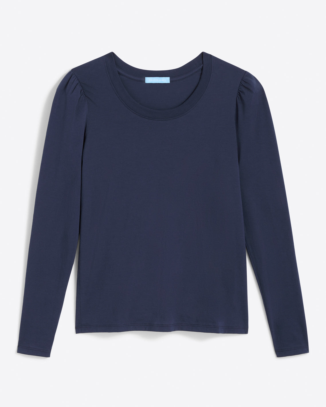 Long-Sleeve Easy Knit Top in Navy – Draper James