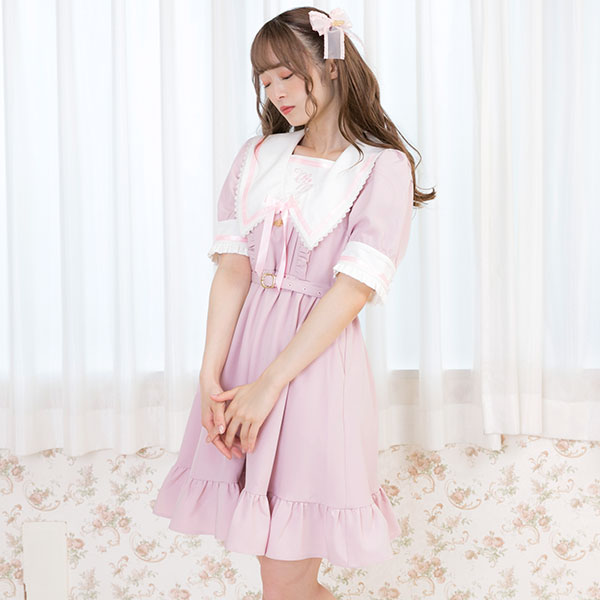 海外発送不可】マイメロディ学園ワンピース – レディースファッション