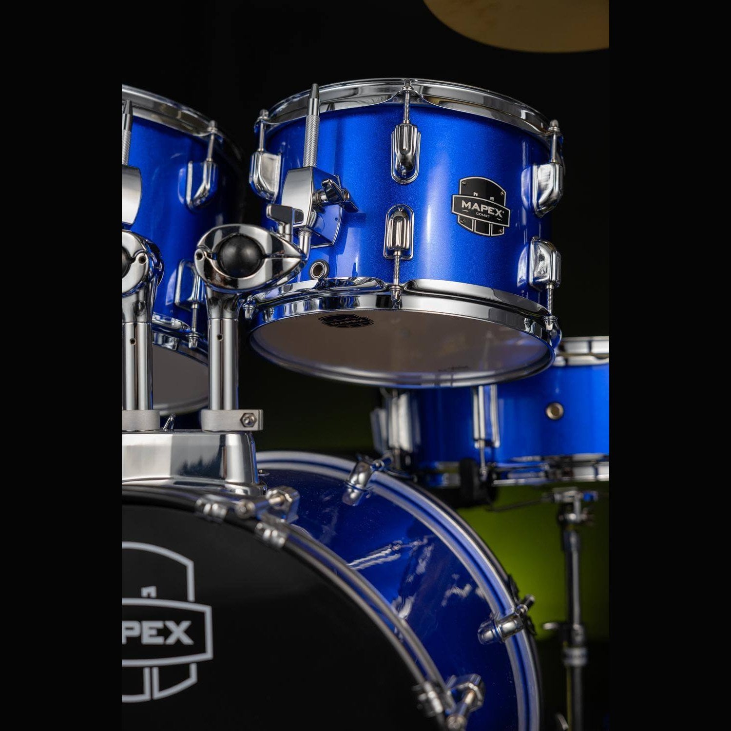 Mapex Comet 5pc Complete Drum Set Indigo Blue 18/10/12/14/14